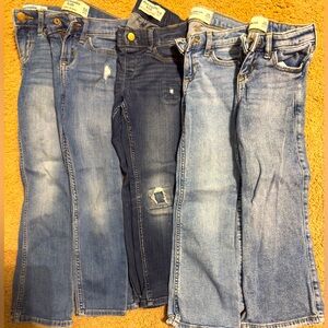 LOT of girls size 5/6 Abercrombie clothes.